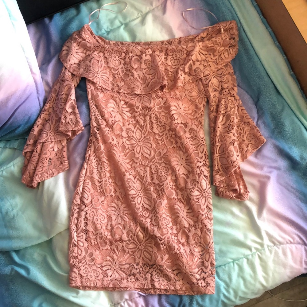 Pink Mini Dress